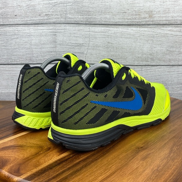 Nike Zoom Fly Volt Yellow Blue Black Running Shoe 630915-704 Men’s Size 10 - Picture 5 of 12